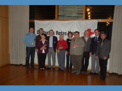 Verdiente Helfer des DRK Frickenhausen