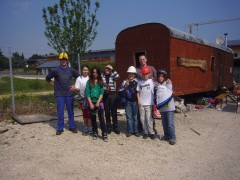 JRK Linsenhofen vor der Höhlentour